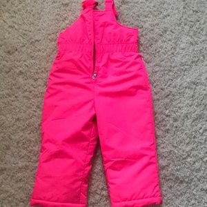 Toddler girl snow pants